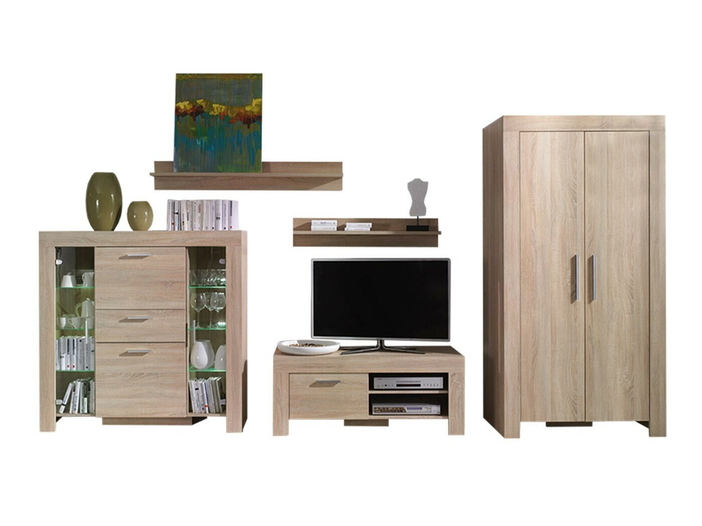 Набор для гостиной Melfeli 127 (Сонома Дуб)