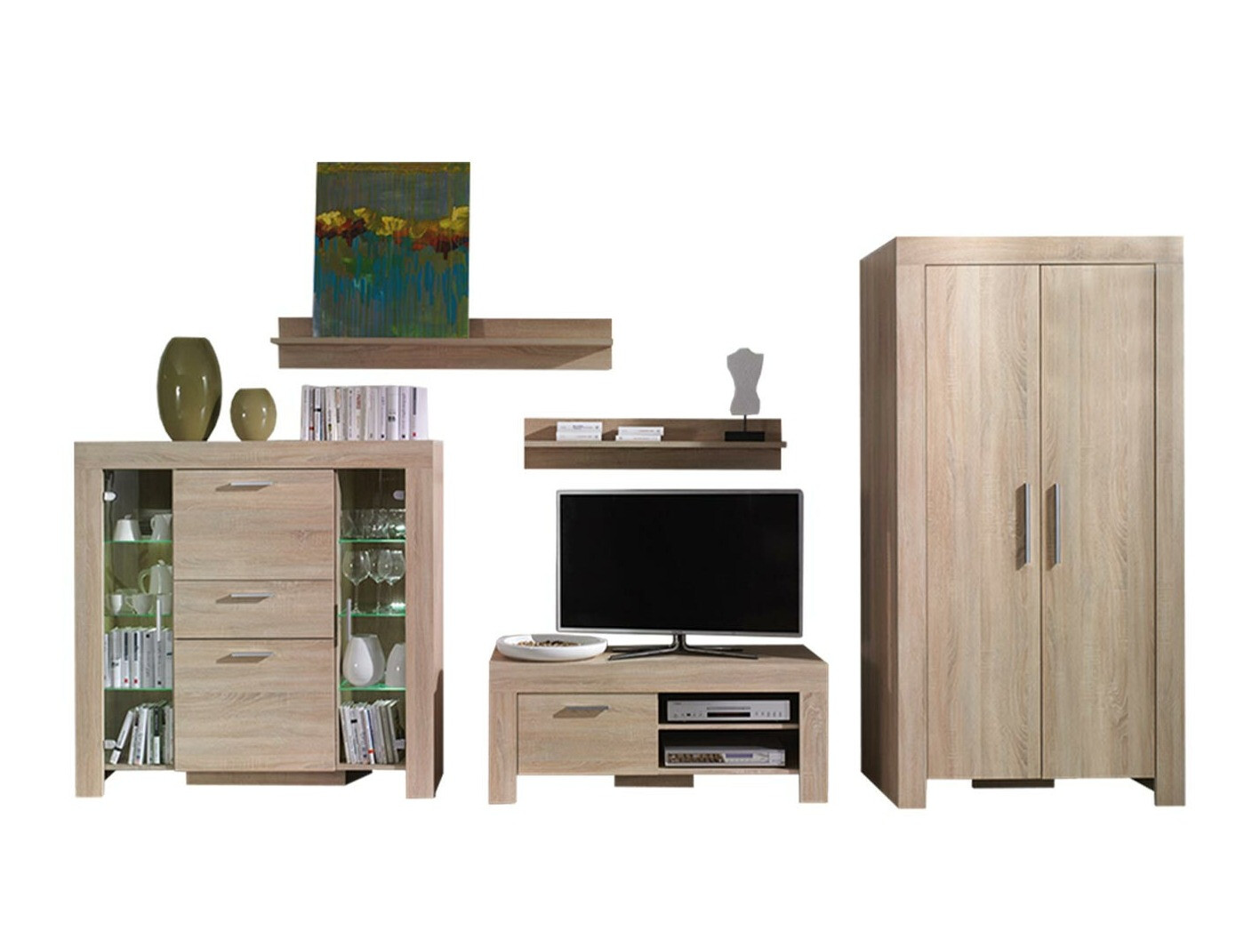 Набор для гостиной Melfeli 127 (Сонома Дуб)