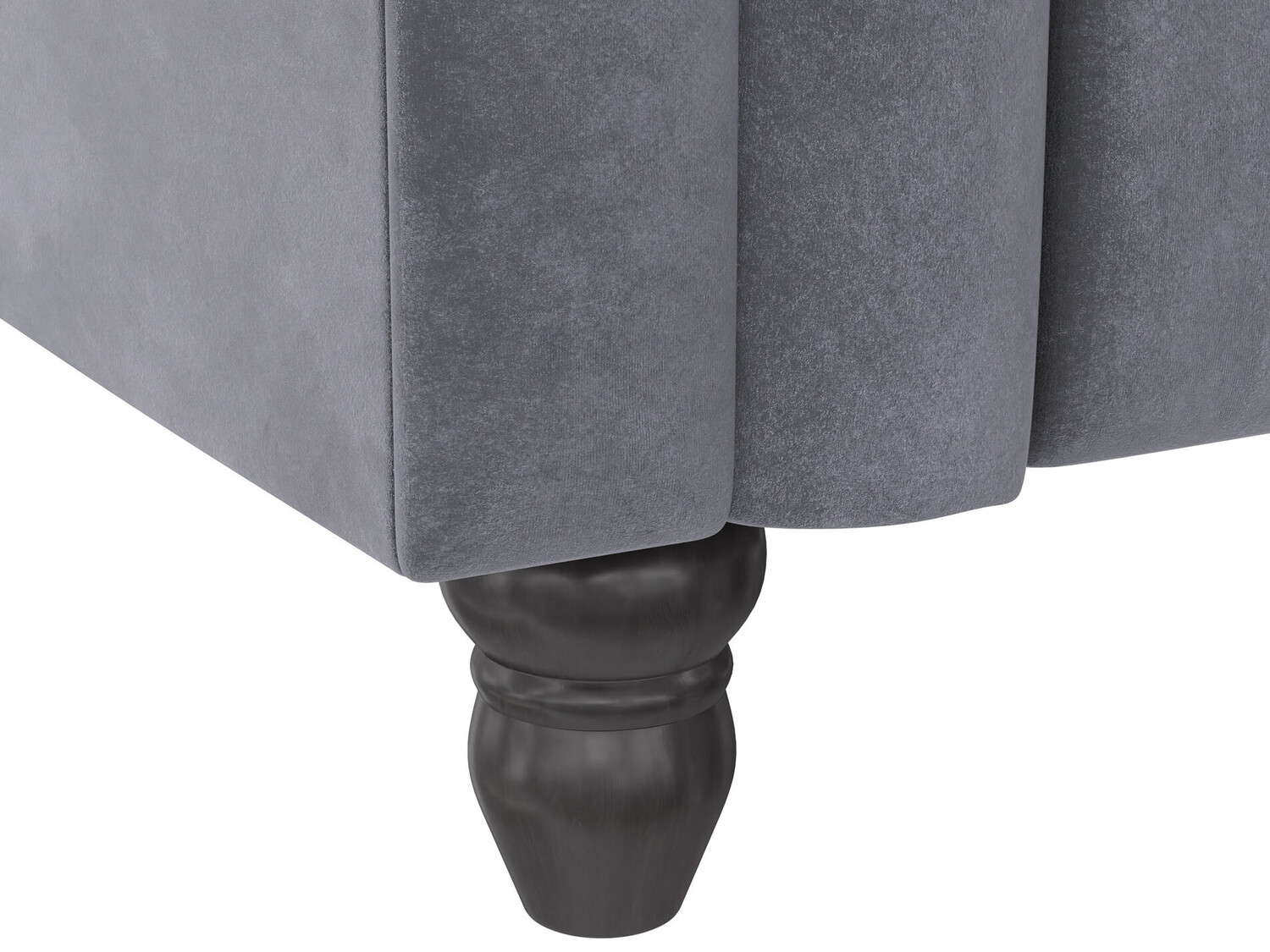 Dīvāns gulta Denton 1190 (Antracīts)