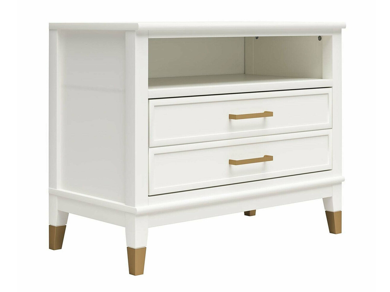 Naktsgaldiņš CosmoLiving by Cosmopolitan Belromu 107 (Balts)