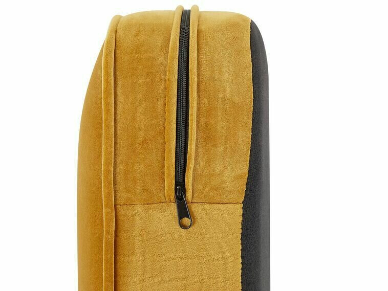 Chesterfield dīvāns Cirdoro 101 (Dzeltens)