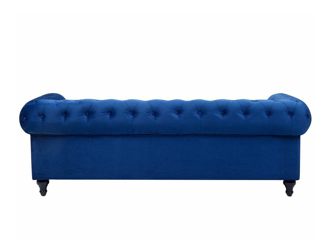 Chesterfield dīvāns Cirdoro 101 (Zils)