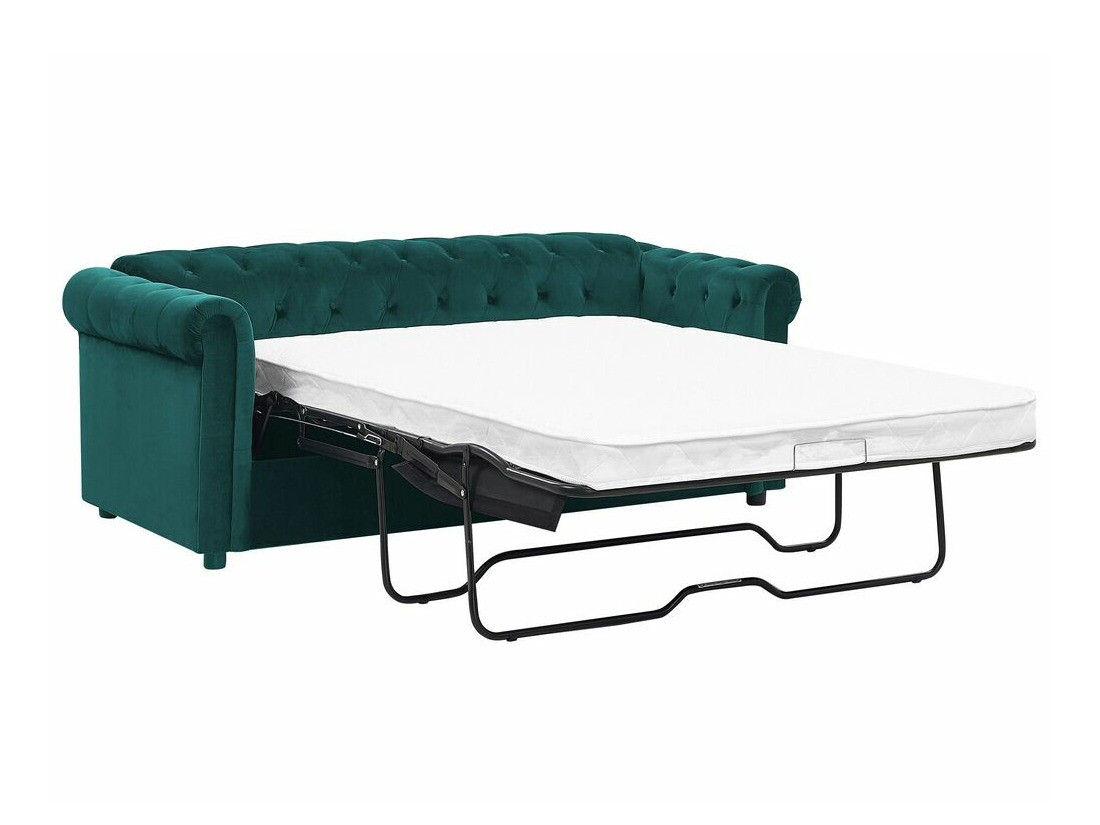 Chesterfield dīvāns Cirdoro 103 (Zaļš)