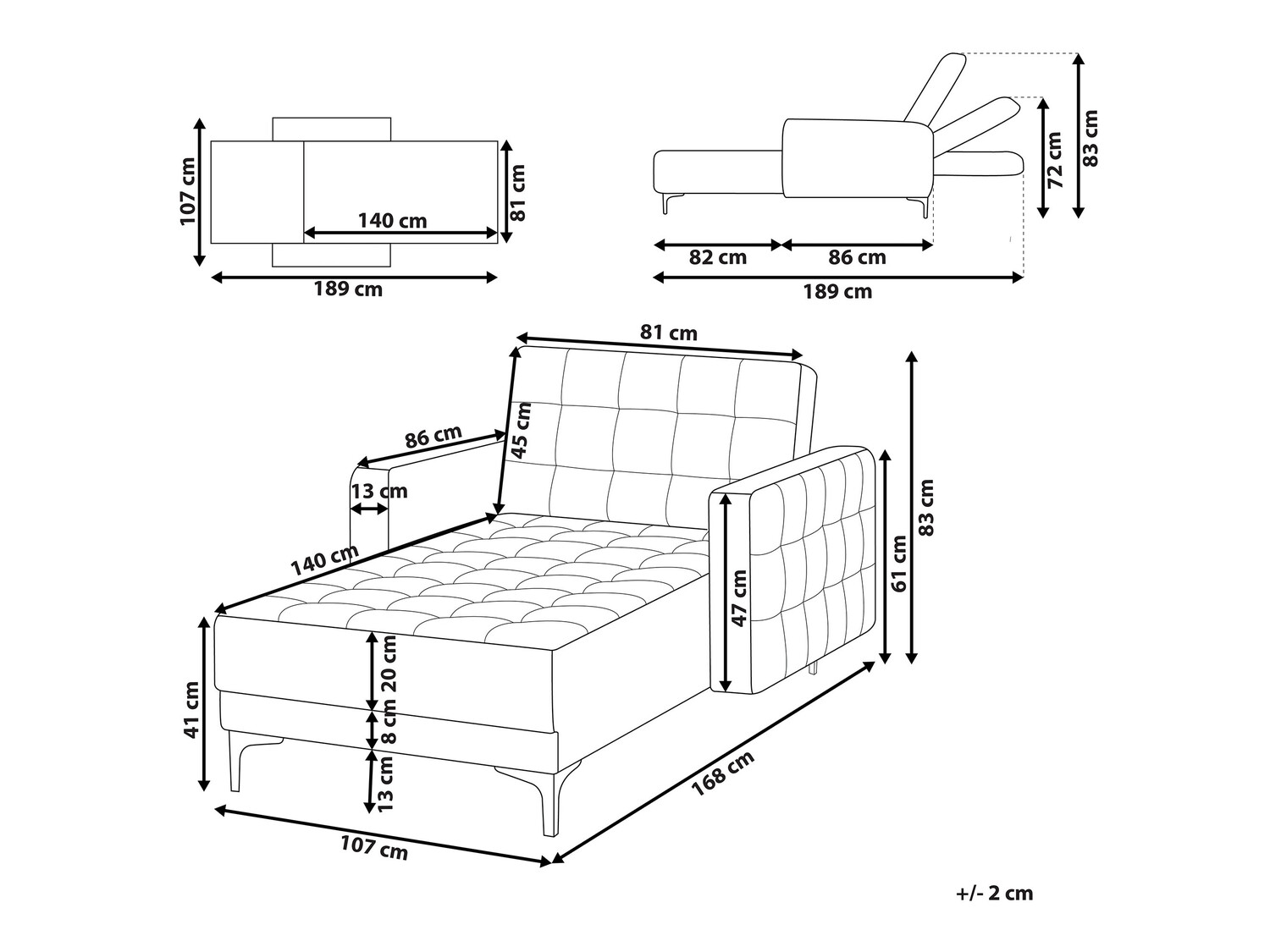 Kušete Felvena 102 (Tumši brūns)