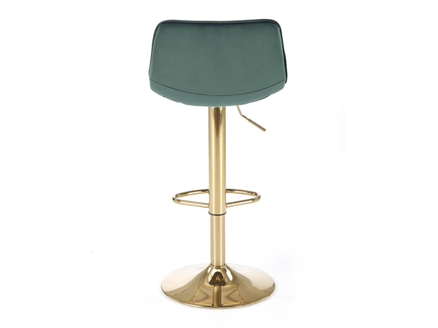 Барный стул Houston 1441 (Зелёный + Золотой)