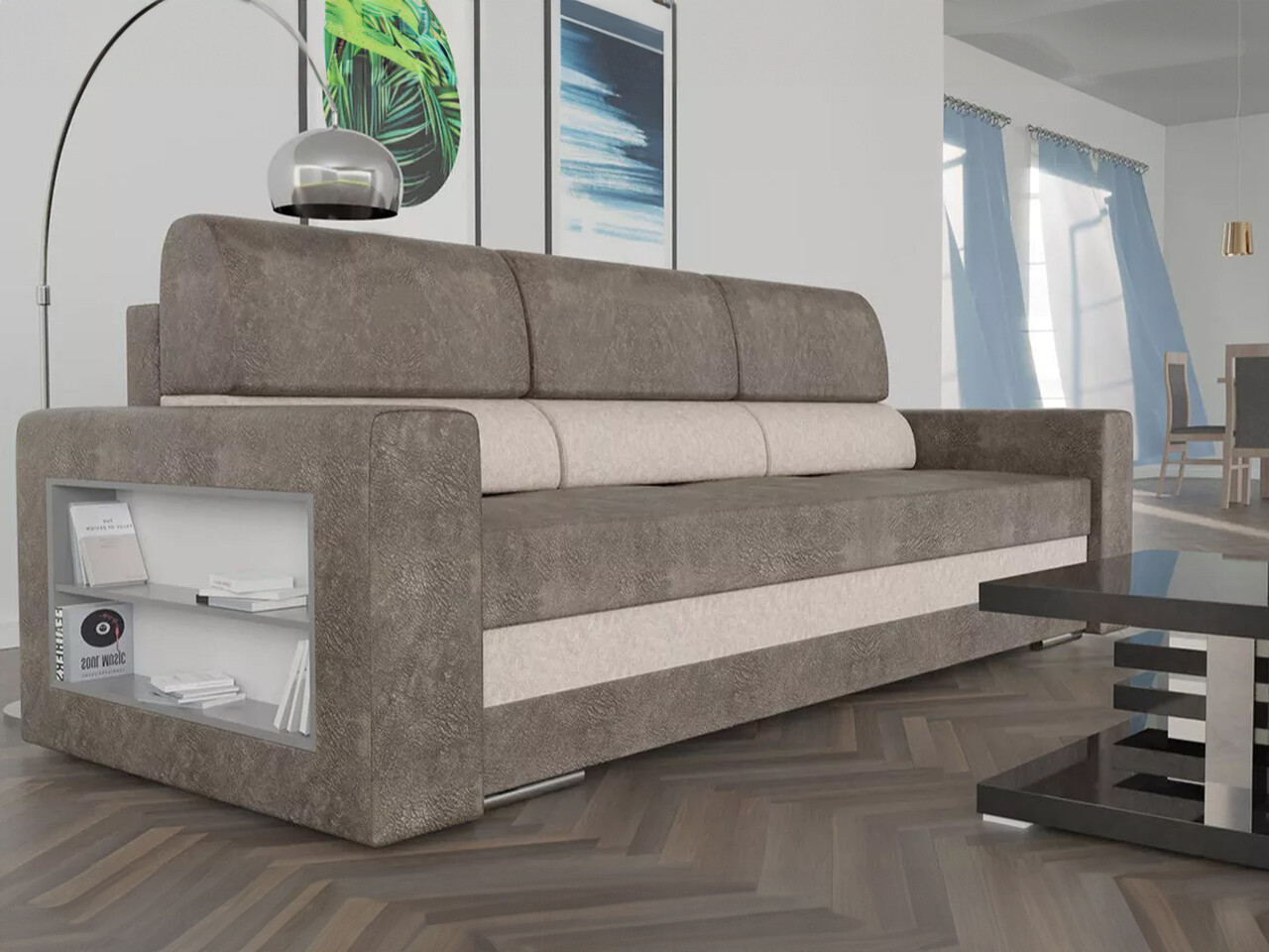 Диван-кровать Decatur 100 (Forever 63 + Forever 60)