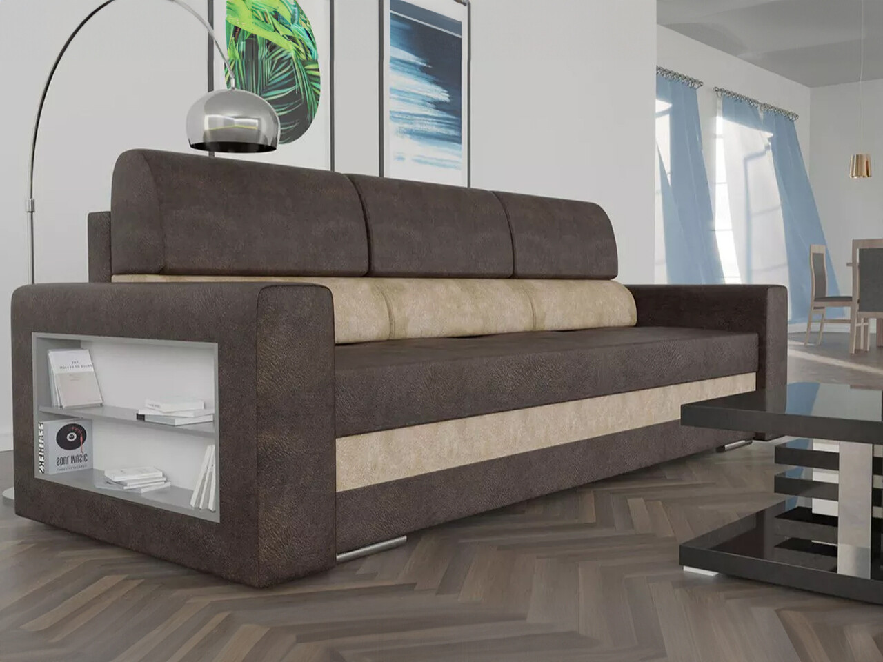 Диван-кровать Decatur 100 (Forever 64 + Forever 61)