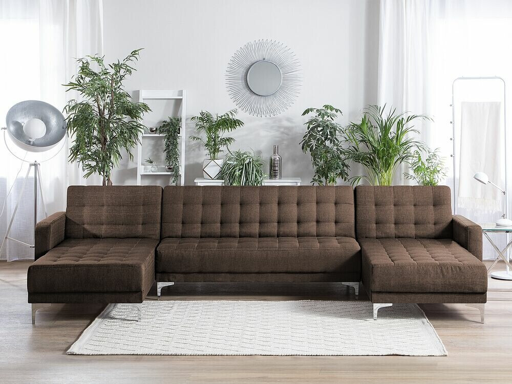 Модульный угловой диван Felvena 108 (Темно-коричневый)