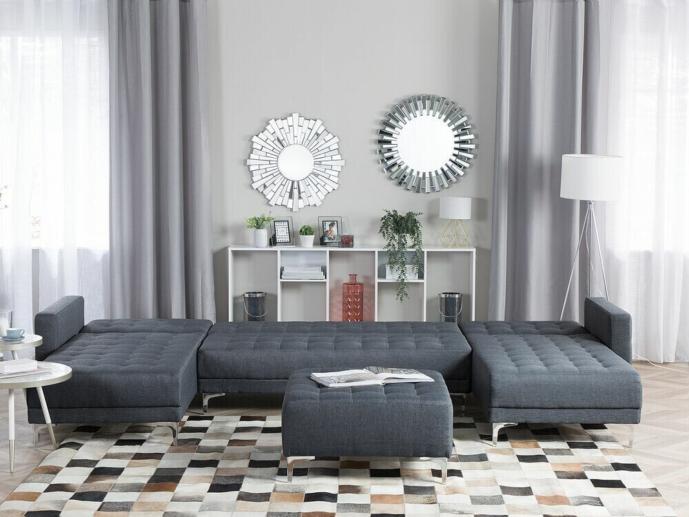 Модульный угловой диван Felvena 108 (Тёмно-серый)