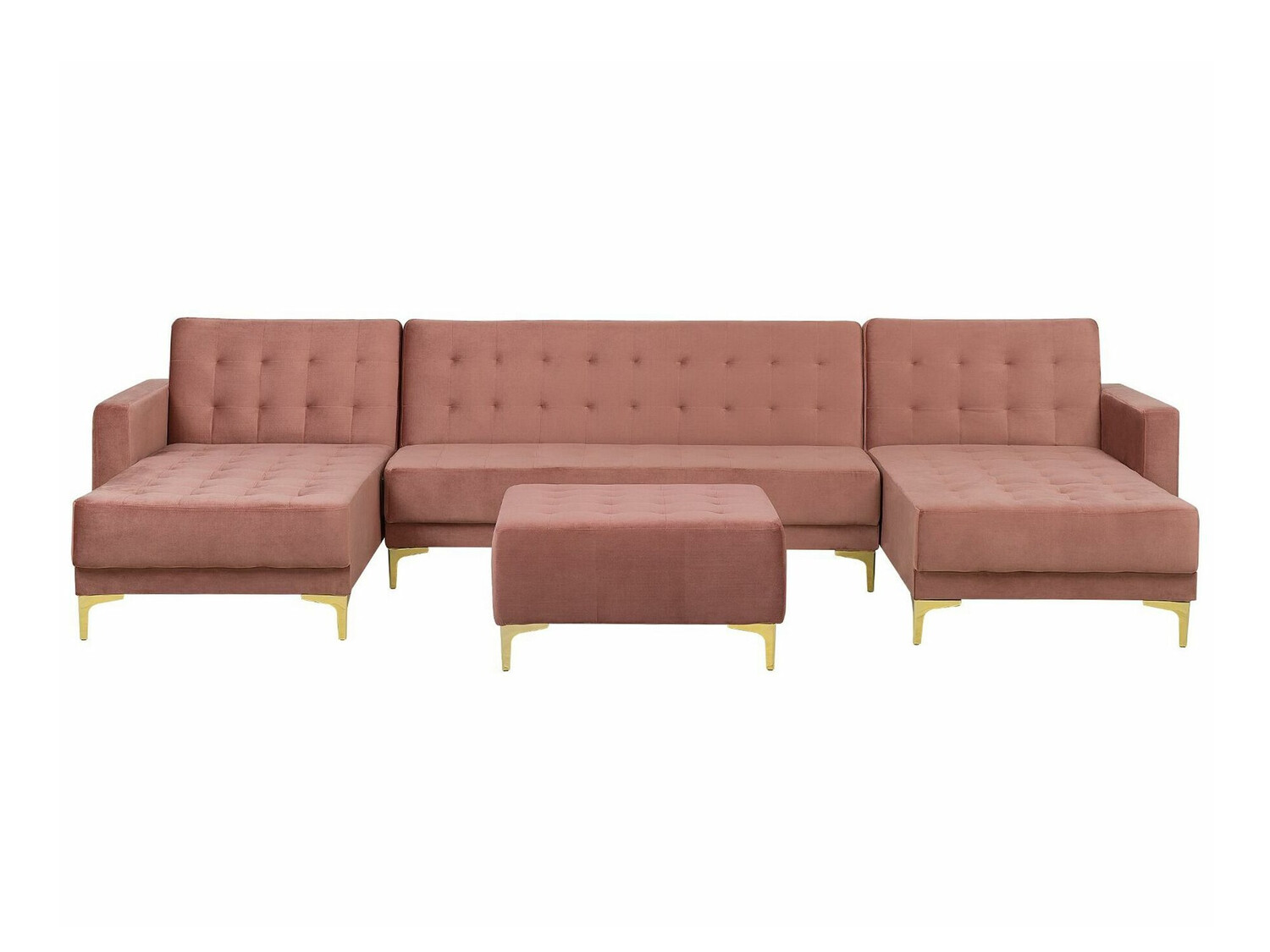 Модульный угловой диван Felvena 109 (Розовый)