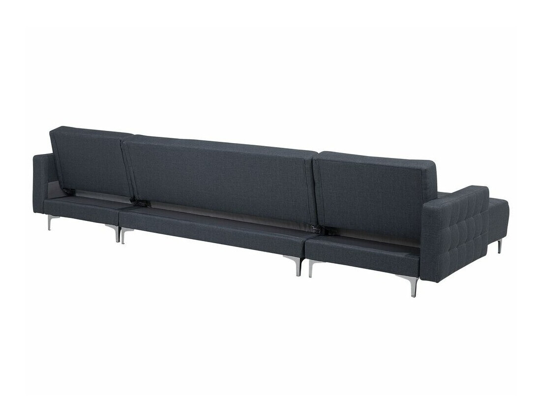 Moduļu stūra dīvāns Felvena 108 (Tumši pelēks)