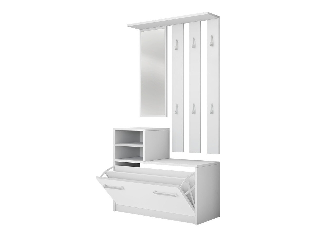 Priekšnama komplekts Mandeville 100 (Melns)