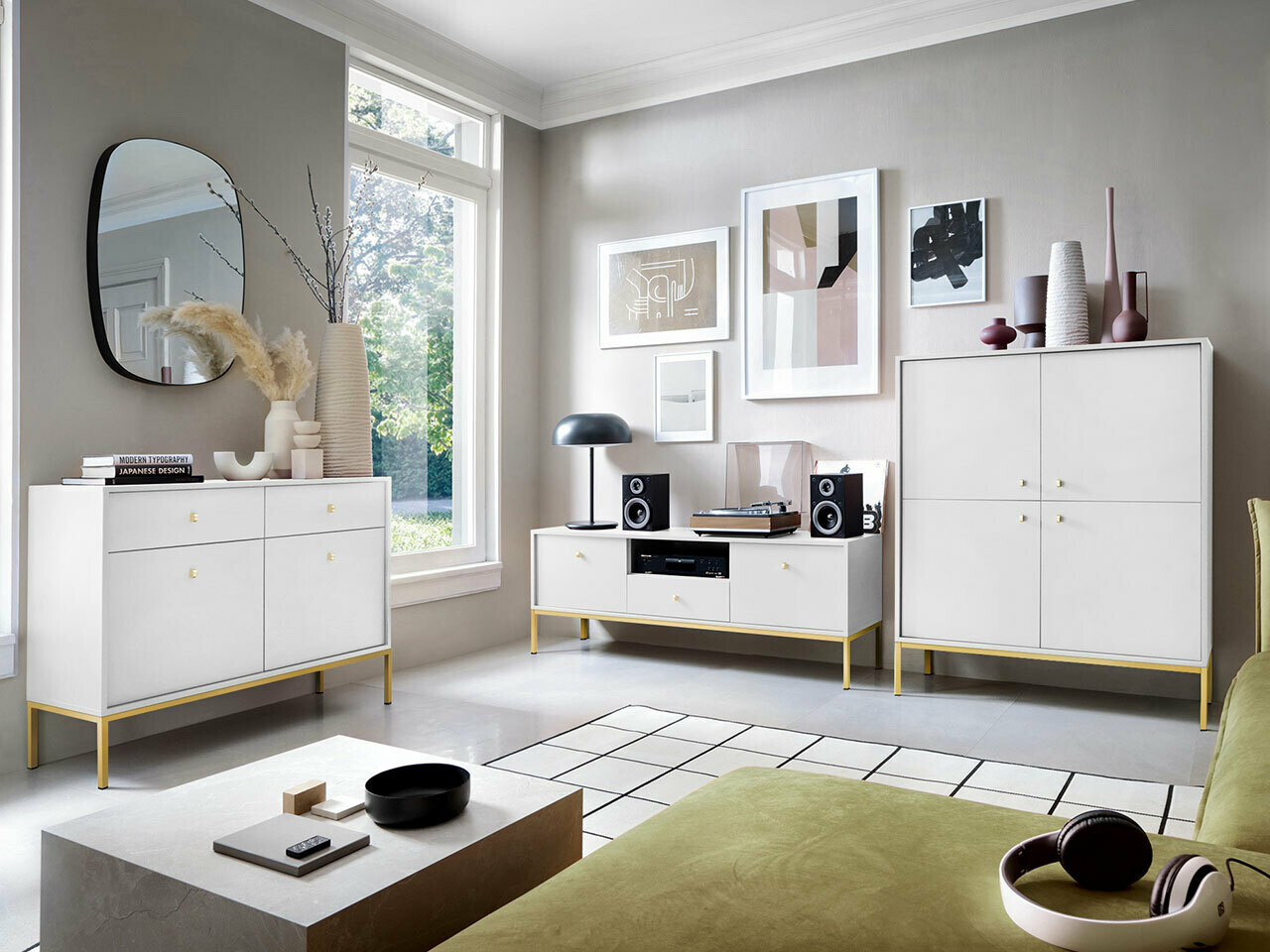 TV galds Formis (Balts)