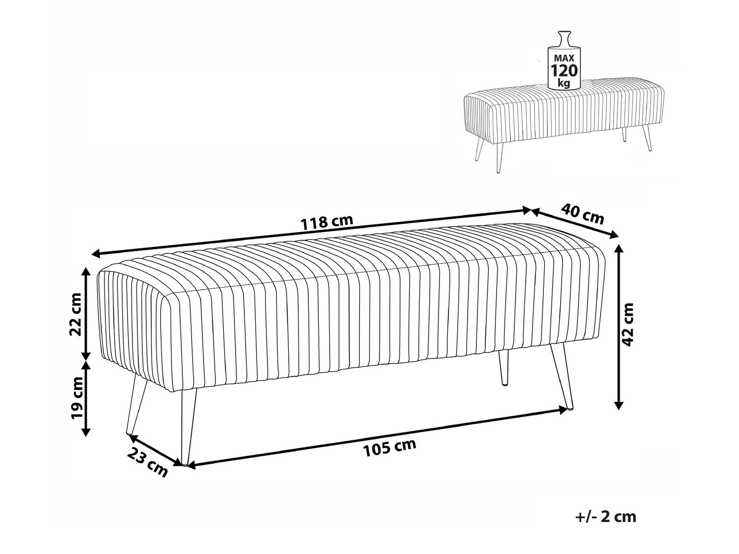 Mīkstais sols Berwyn 859 (Pelēks)