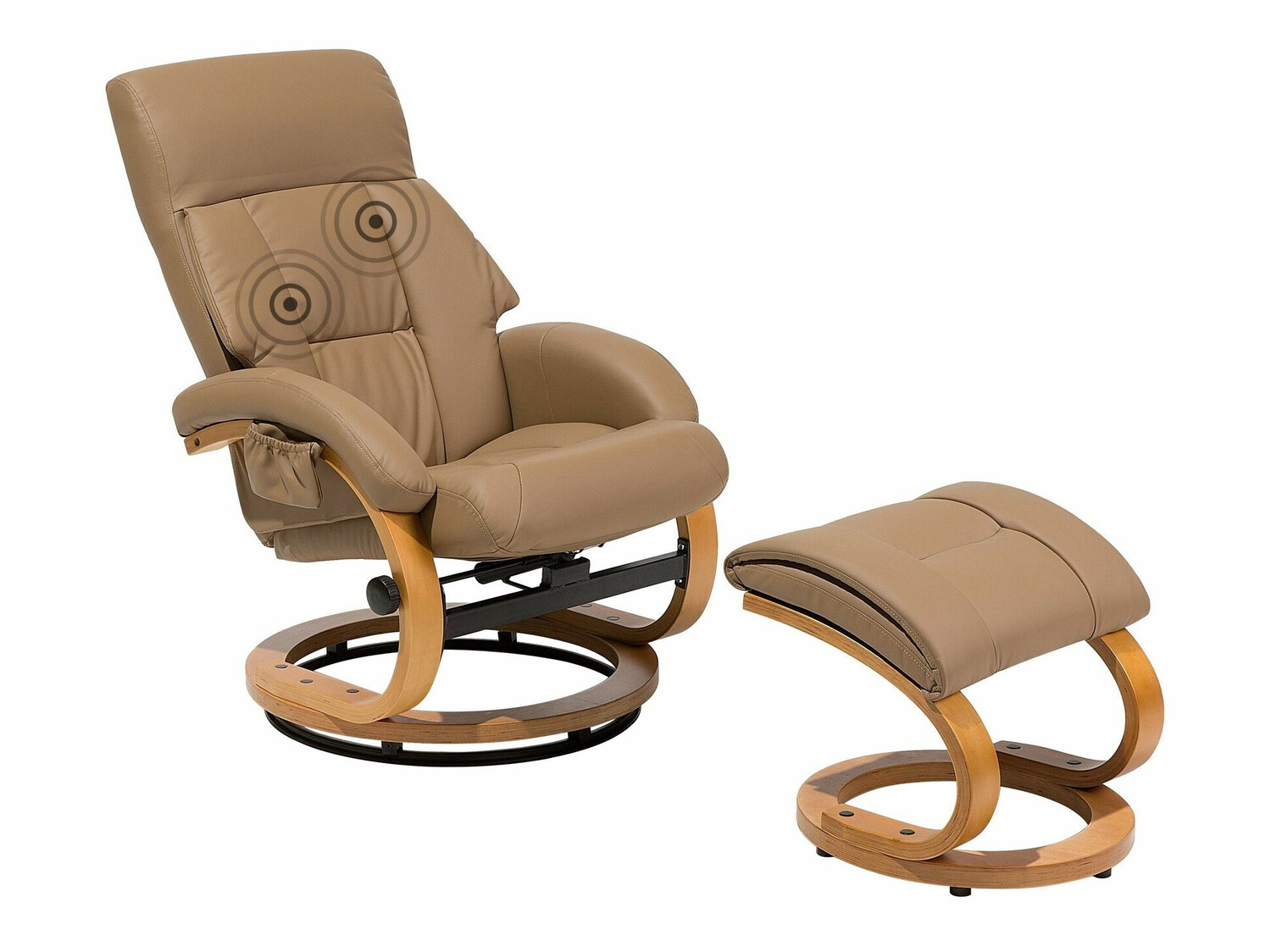 Krēsls Berwyn 877 (Gaiši brūns)