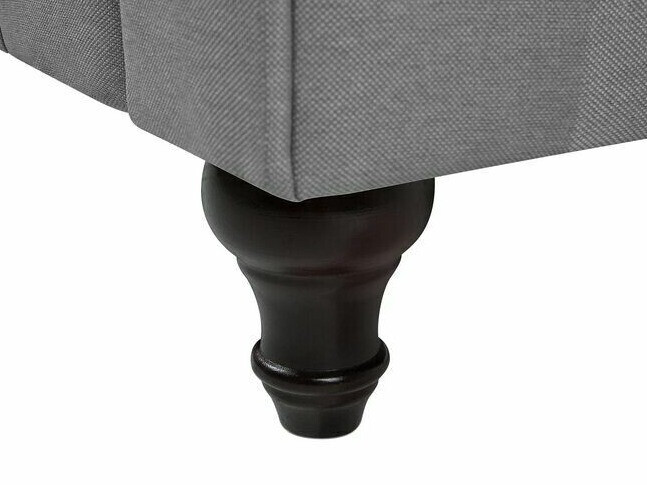 Chesterfield krēsls Cirdoro 107 (Pelēks)