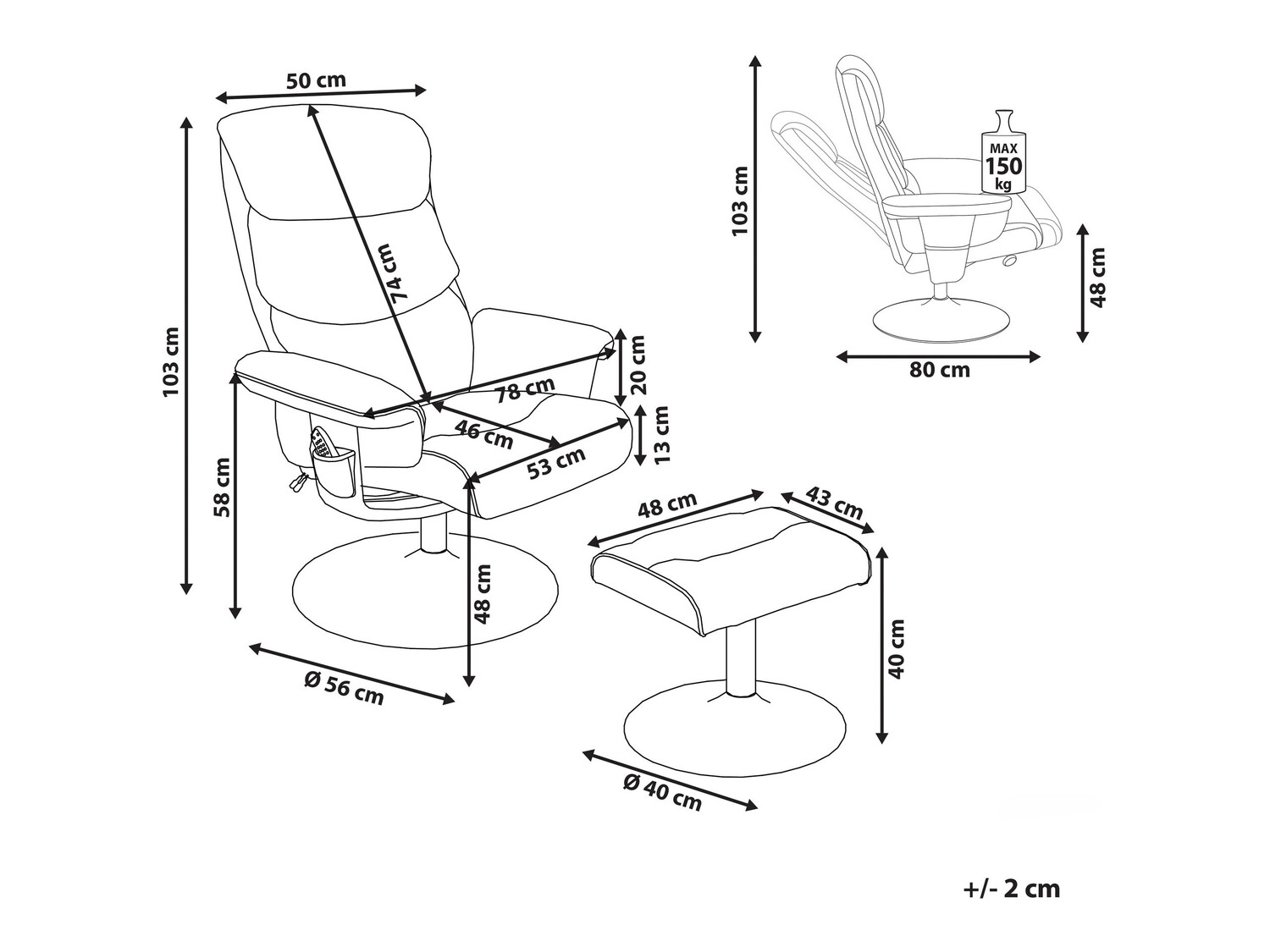 Кресло Berwyn 889