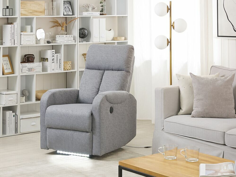 Кресло реглайнер Berwyn 886 (Серый)