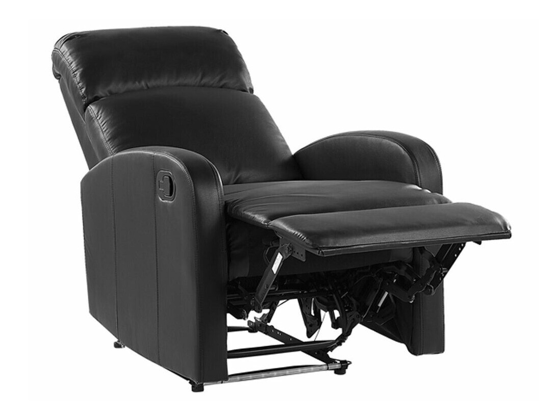 Krēsls reglainer Berwyn 890 (Melns)