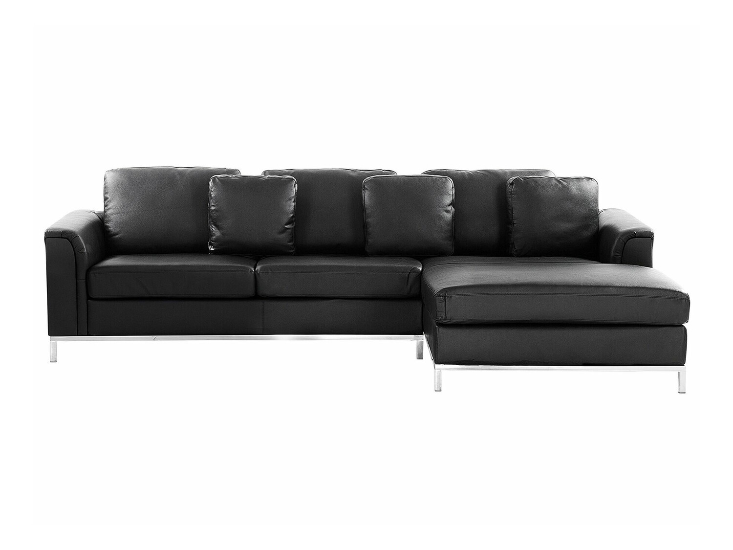 Stūra dīvāns Berwyn 884 (Melns)