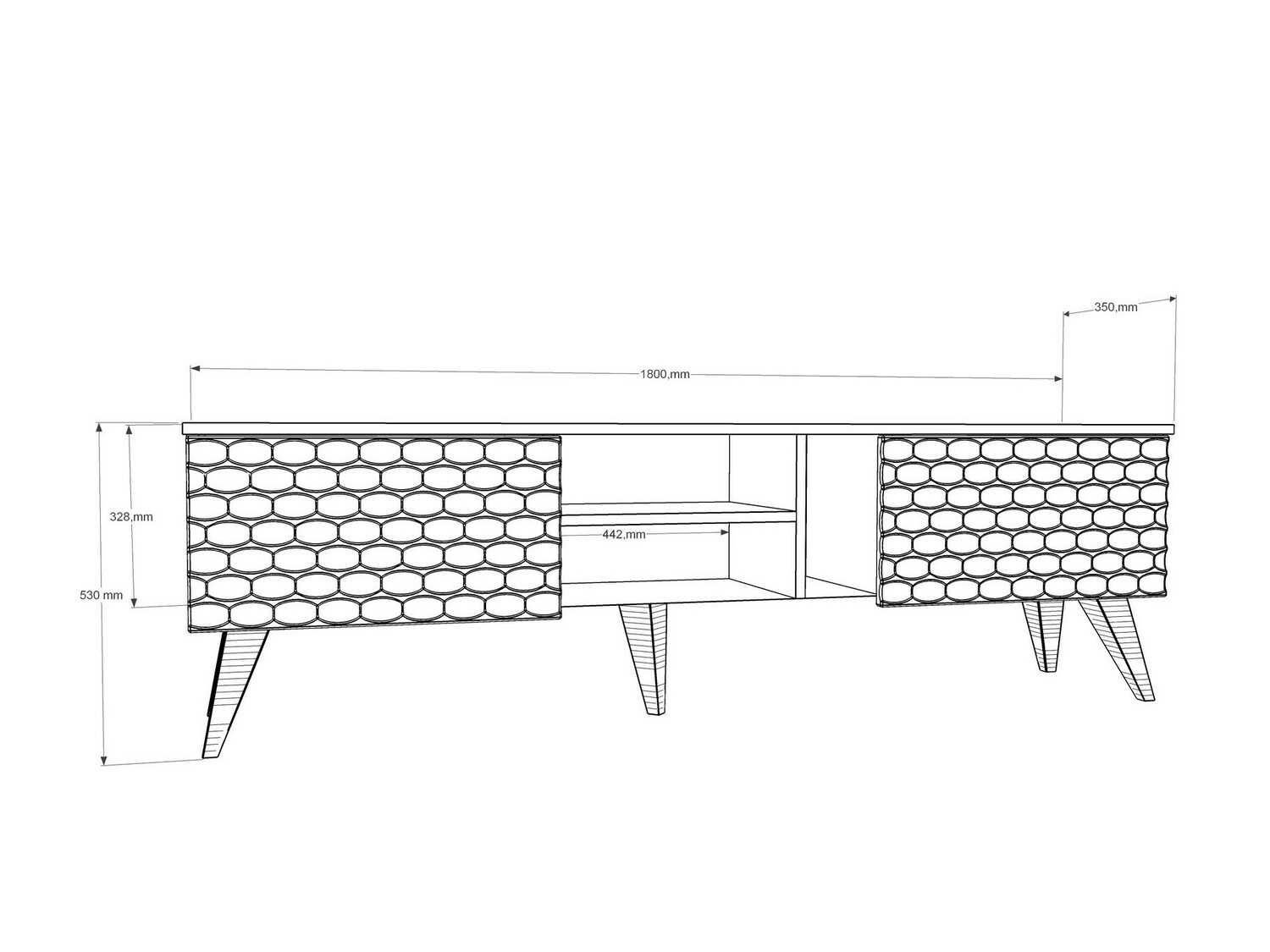 TV galds Kailua 1448