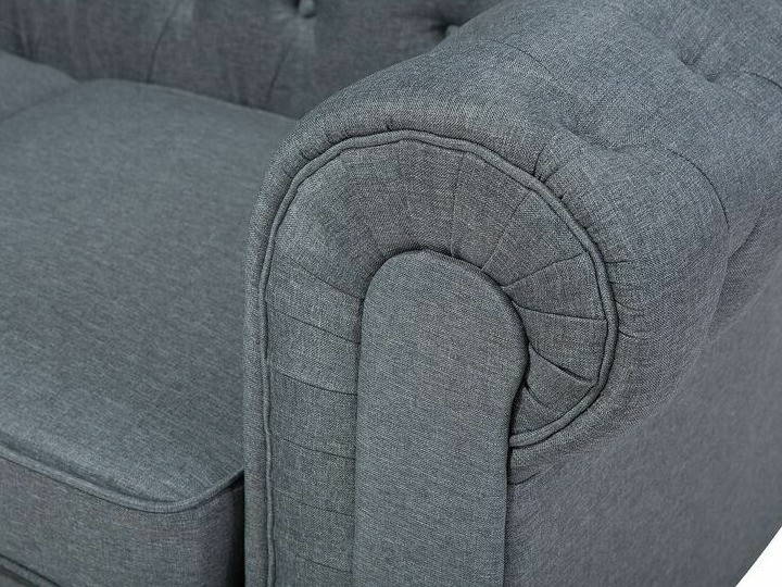 Chesterfield угловой диван Cirdoro 109 (Серый)