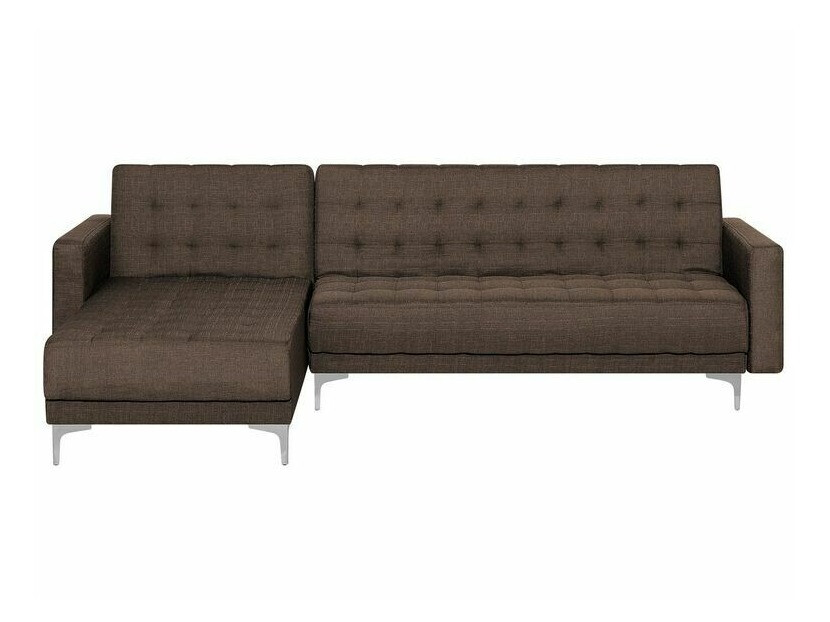 Stūra dīvāns Felvena 111 (Tumši brūns)