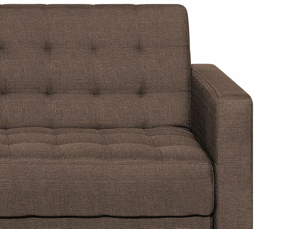 Stūra dīvāns Felvena 111 (Tumši brūns)