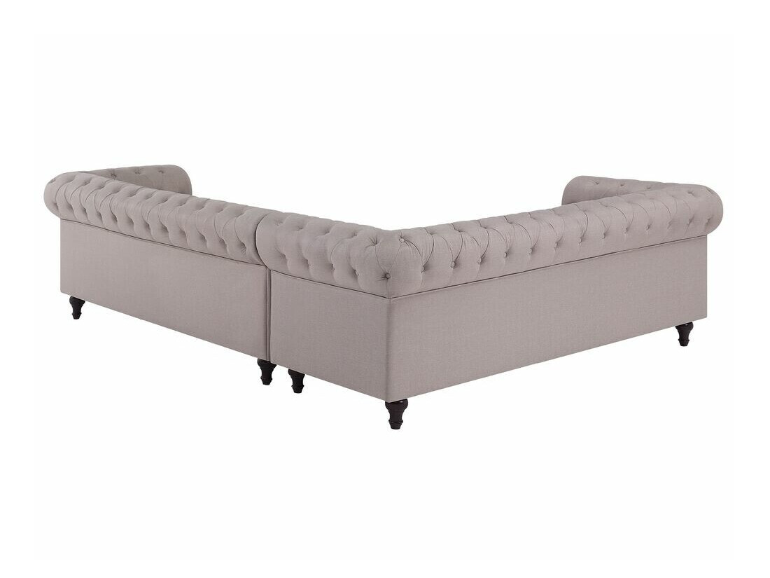 Chesterfield stūra dīvāns Cirdoro 109 (Bēšs)