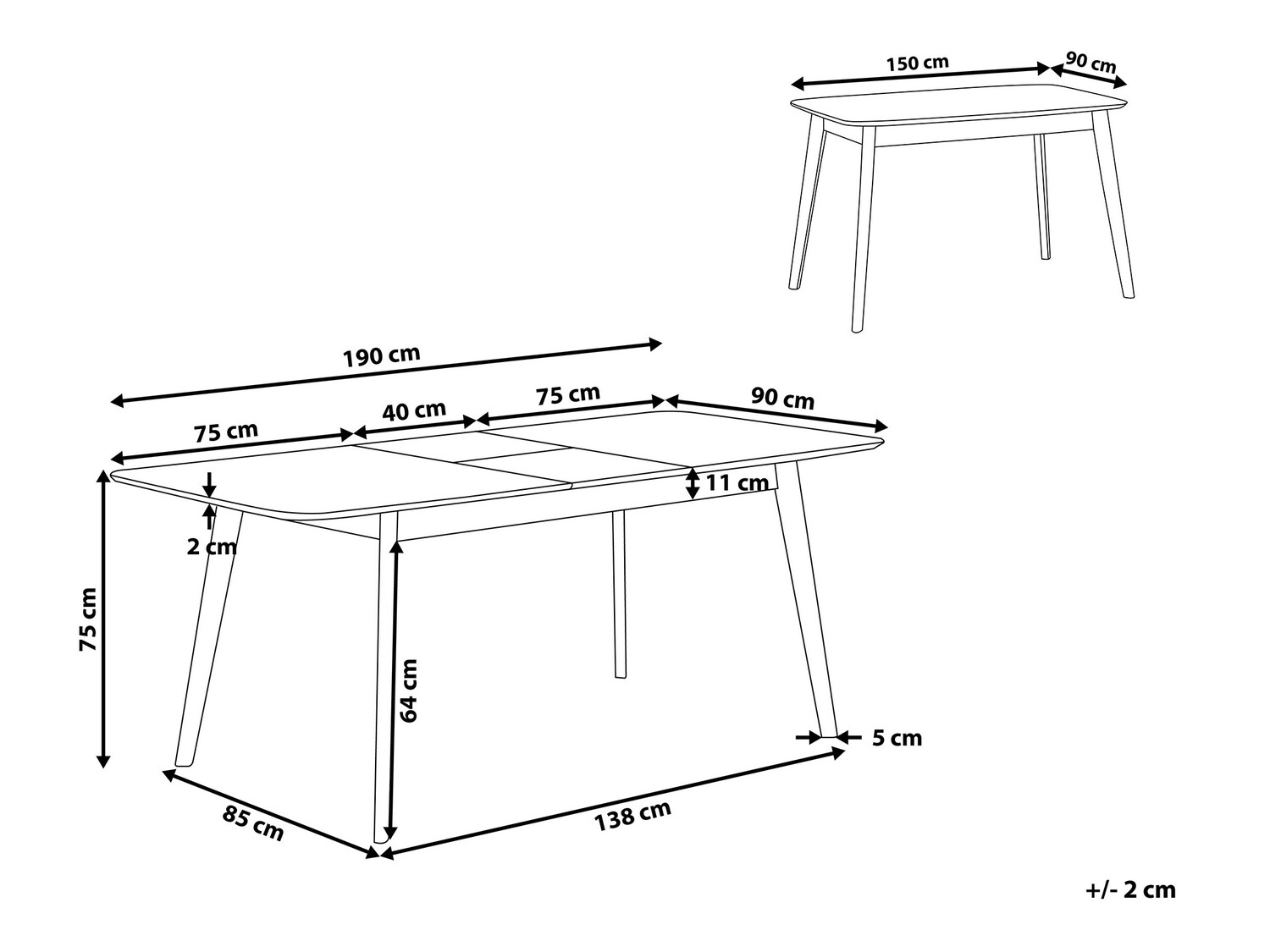 Galds Berwyn 907 (Tumšs koks)