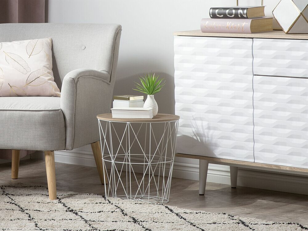 Kafijas galdiņš Berwyn 914 (Balts)