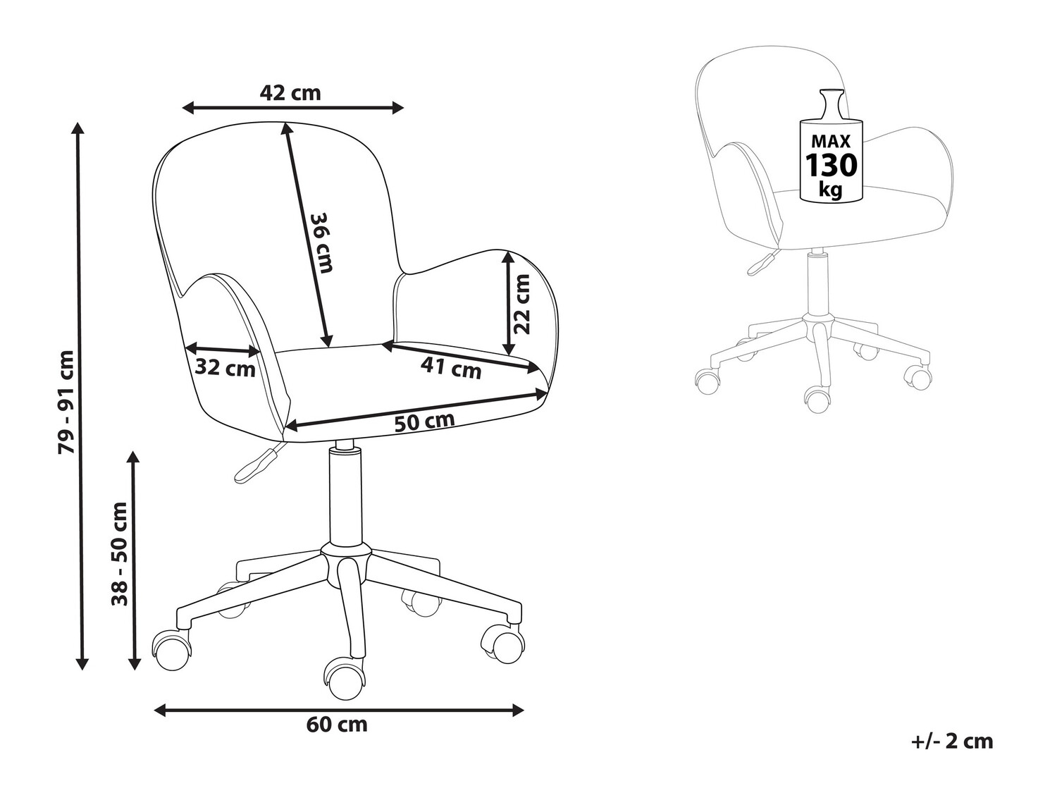 Офисный стул Berwyn 906 (Розовый)