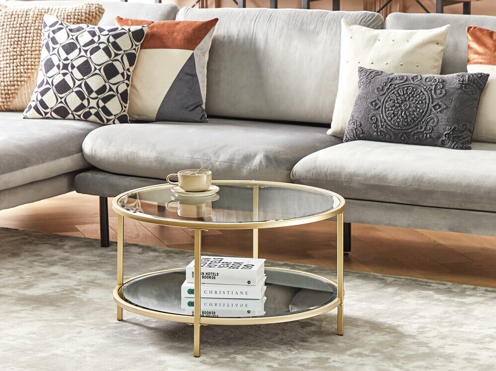 Žurnālu galdiņš Berwyn 903 (Zelta)