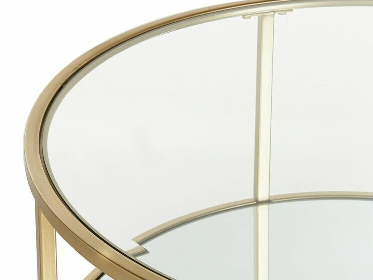 Žurnālu galdiņš Berwyn 903 (Zelta)