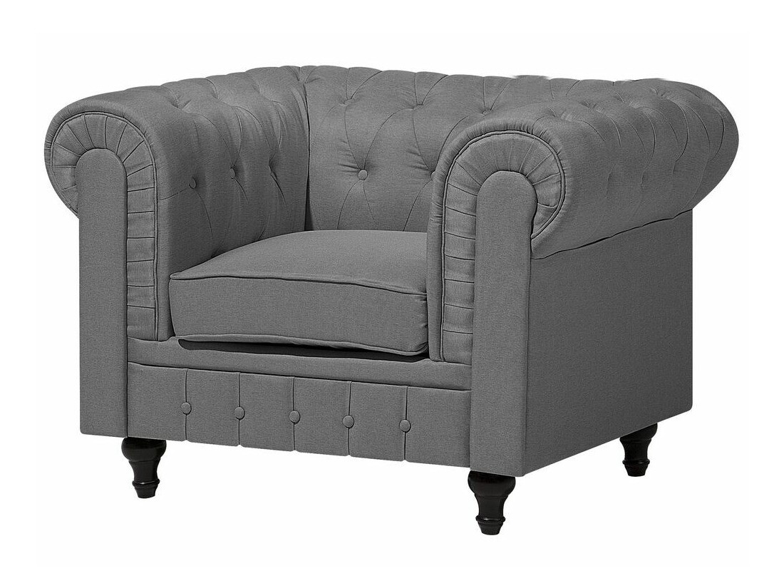 Комплект мягкой мебели Chesterfield Cirdoro 111 (Серый)