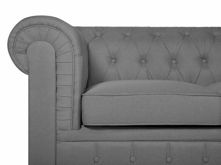 Комплект мягкой мебели Chesterfield Cirdoro 111 (Серый)