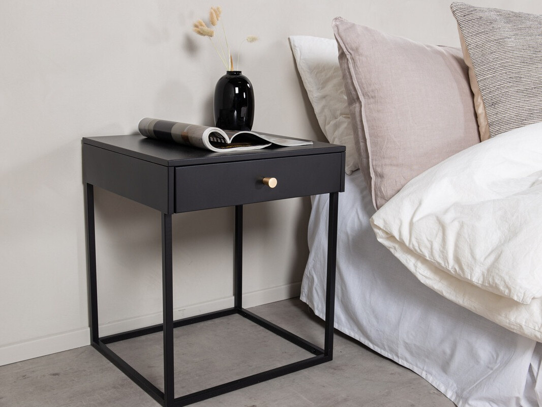 Прикроватная тумбочка Evasevu 104 (Чёрный)