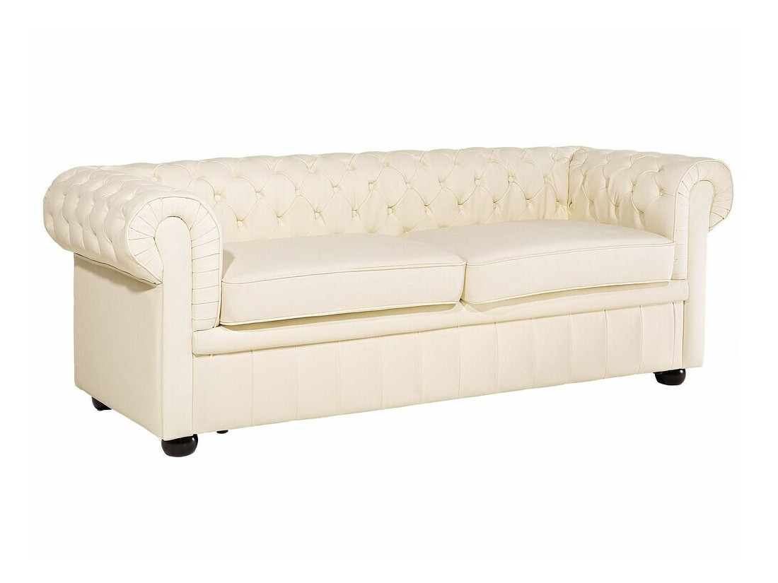 Chesterfield mīksto mēbeļu komplekts Cirdoro 112 (Krēms)