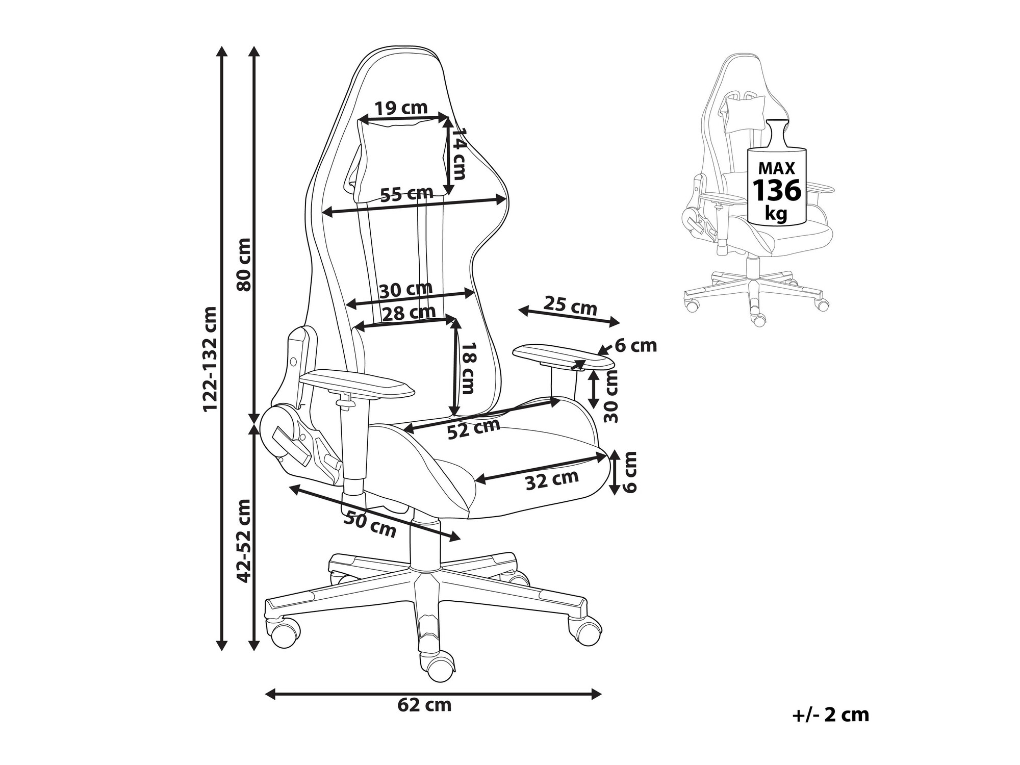 Игровое кресло Berwyn 936 (Зелёный)