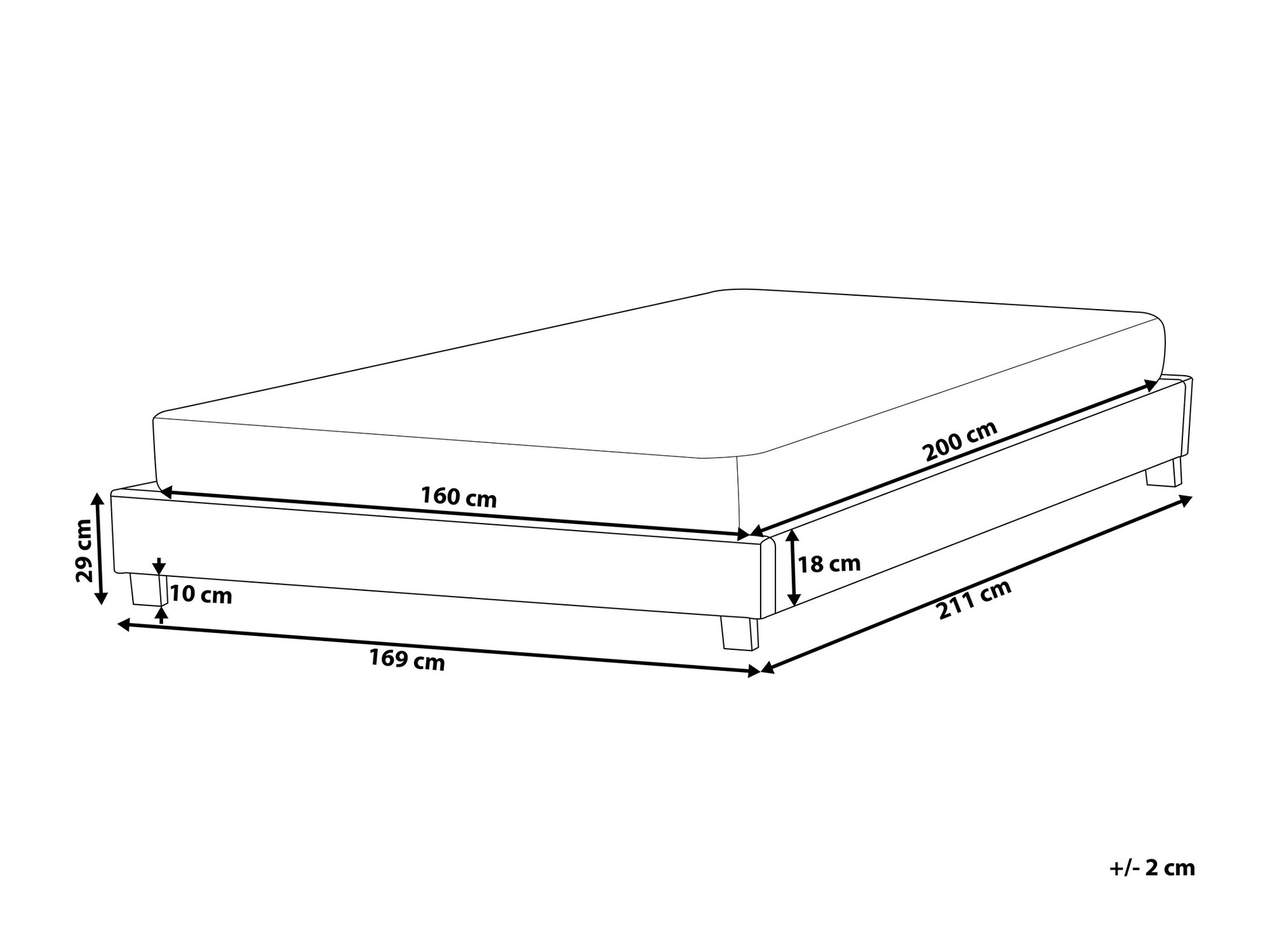 Кровать Berwyn 932 (Бежевый)