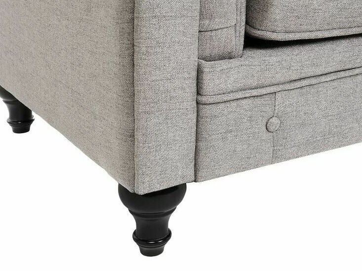 Mīksto mēbeļu komplekts Cirdoro 113 (Gaiši pelēks)