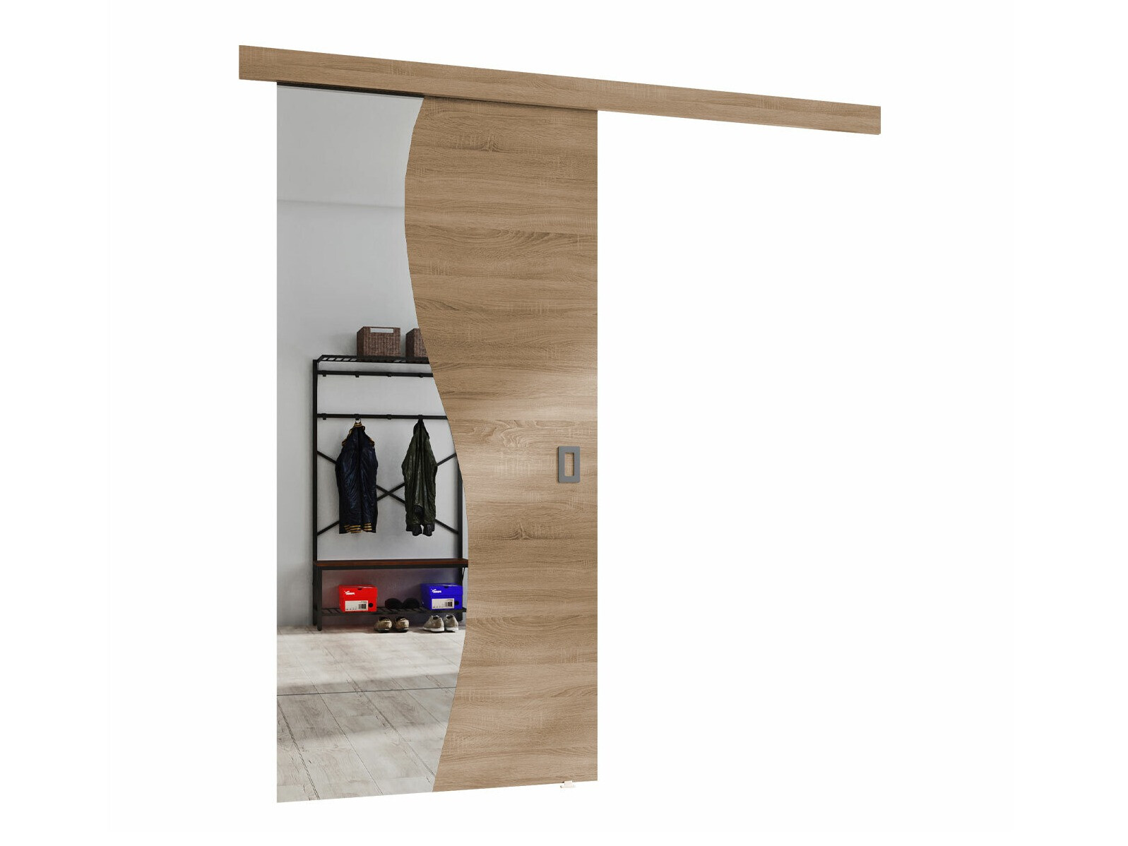 Bīdāmas durvis Dover 213 (Sonomas ozols)