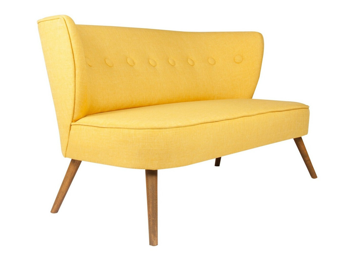 Dīvāns Altadena 346 (Dzeltens)