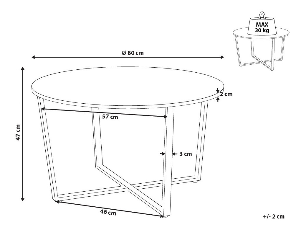 Журнальный столик Berwyn 950