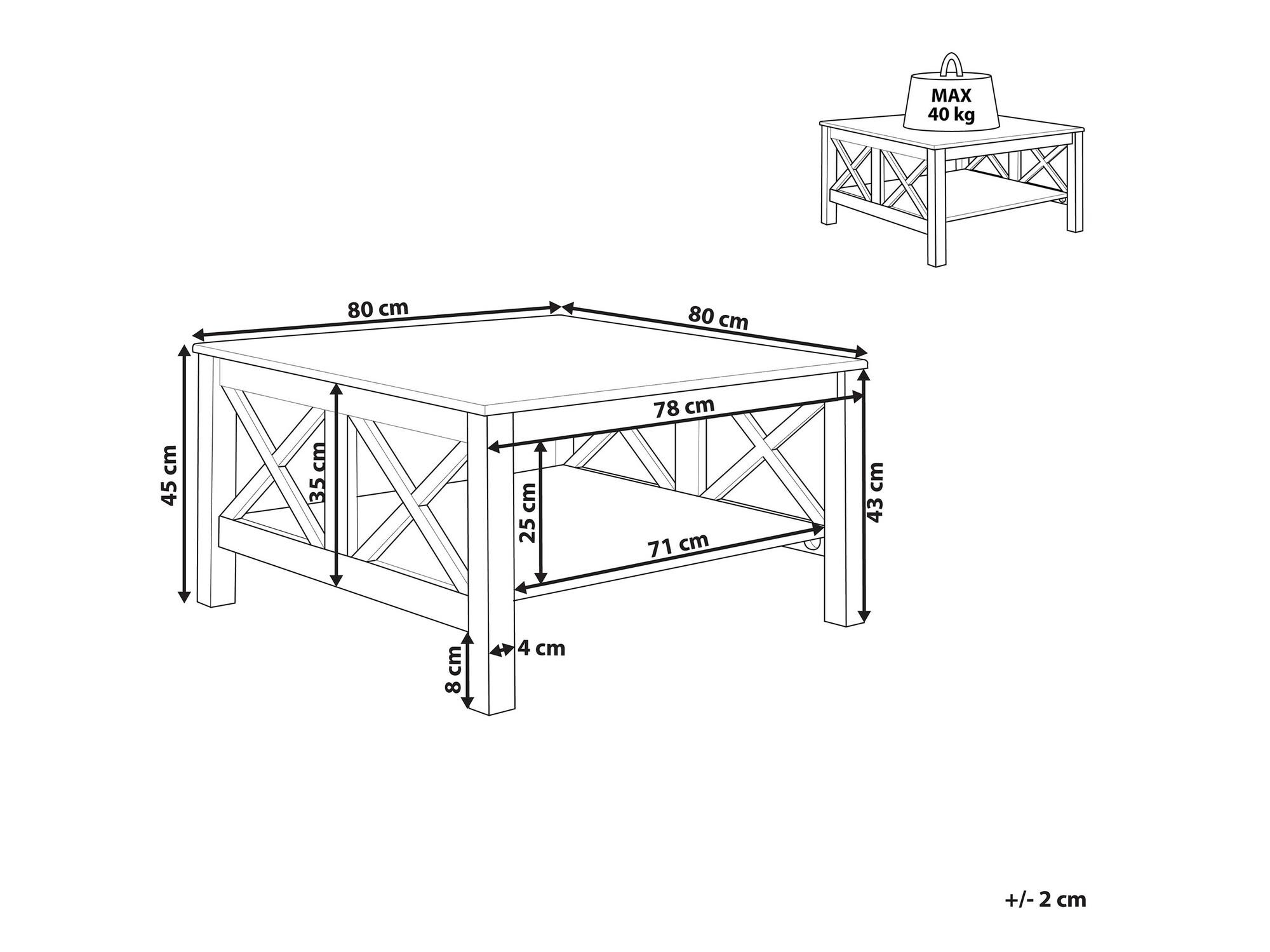 Журнальный столик Berwyn 954