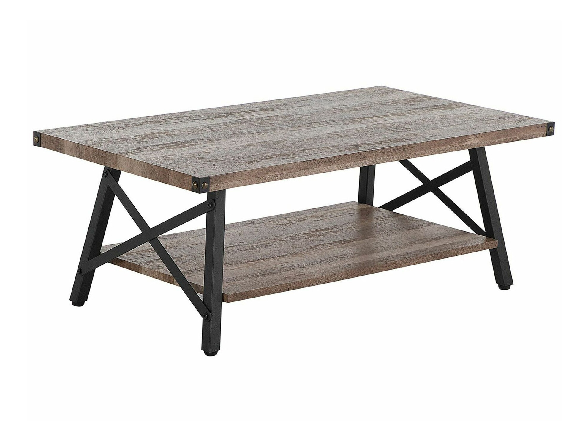 Žurnālu galdiņš Berwyn 956 (Melns + Taupe)