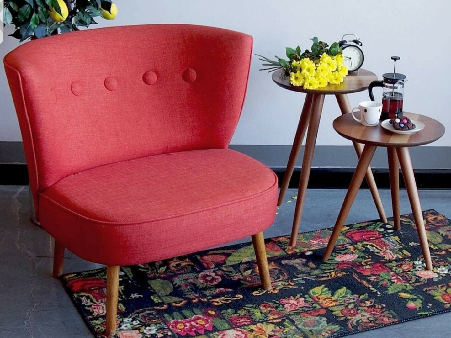 Krēsls Altadena 347 (Sarkans)