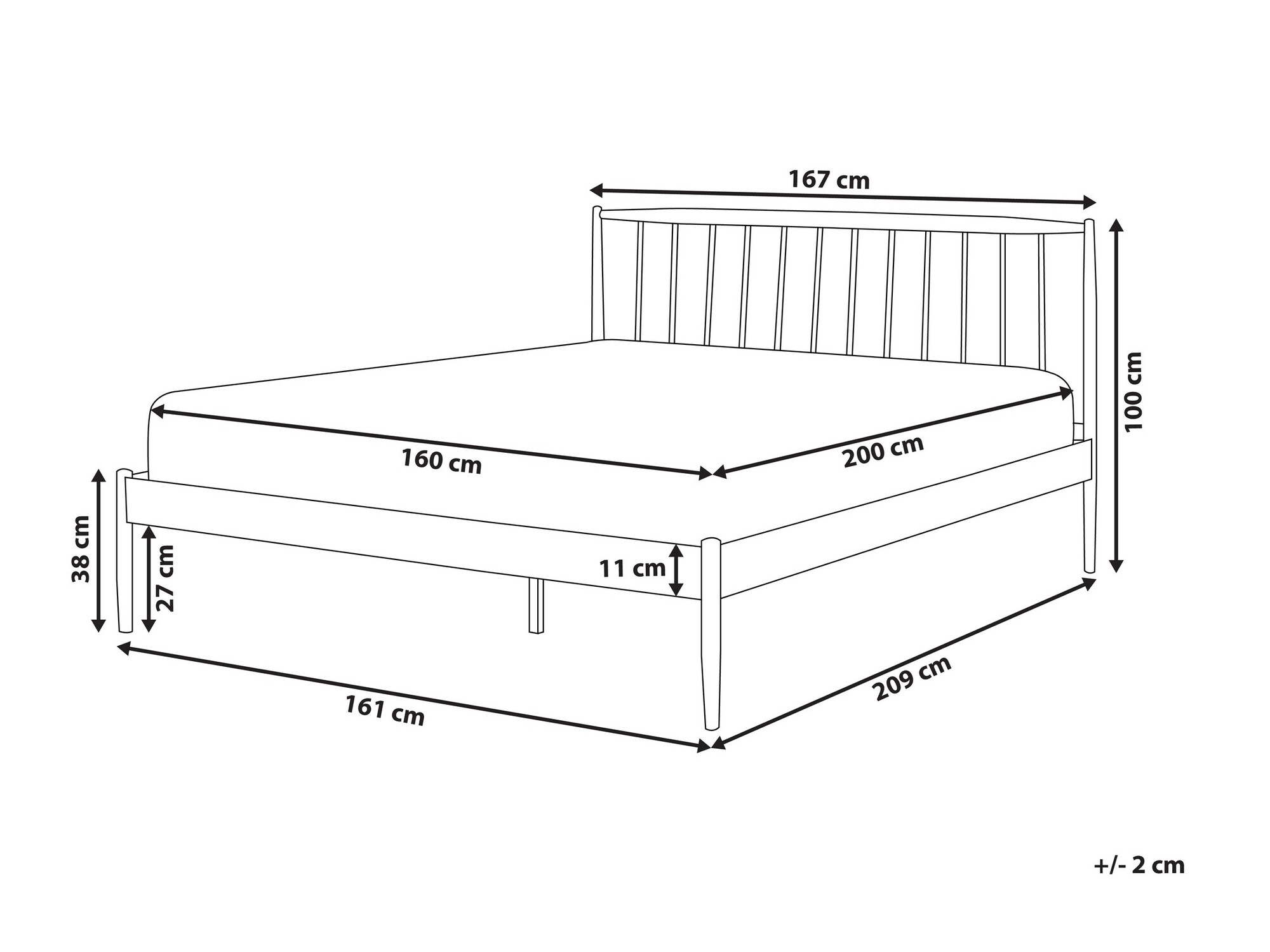Кровать Berwyn 963