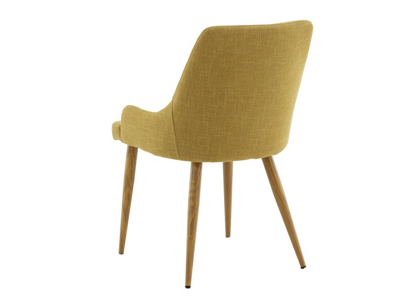 Стул Dallas 222 (Желтый + Коричневый)