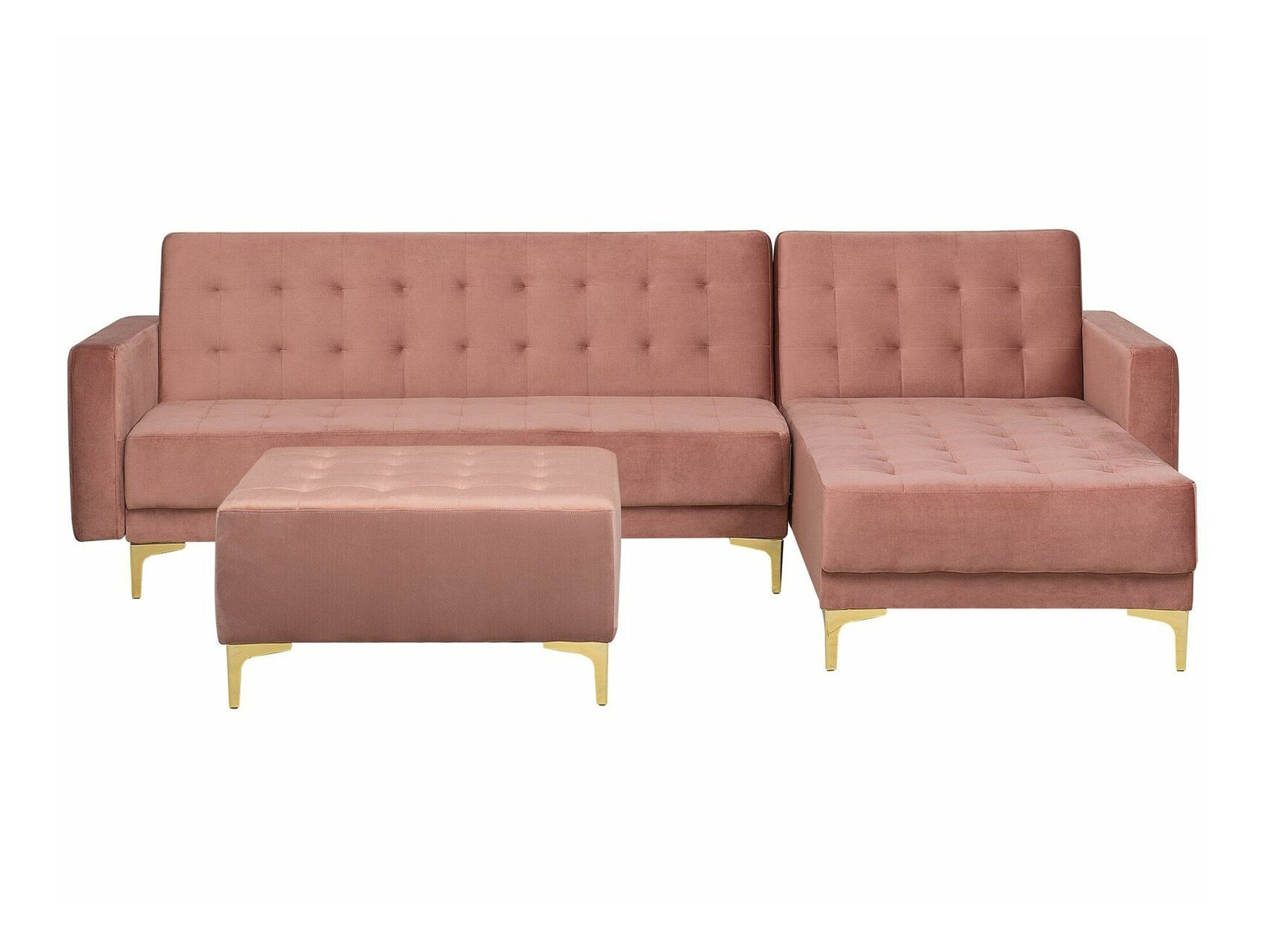 Stūra dīvāns Felvena 117 (Tumši rozā)